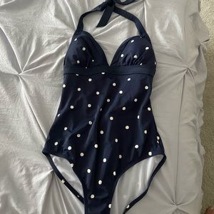 Boden Ischia Halter Swimsuit